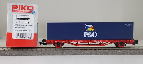 Piko 57706 containertragwagen - piko,