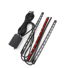 Retoo Auto Innenbeleuchtung LED mit 4 Stück 48 RGB LED Streifen Innovativ