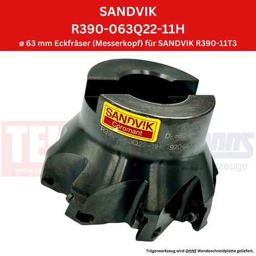 Sandvik r390 063q22 11h - 1, r390-063q22-11h