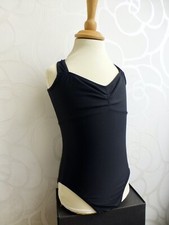 ROCH VALLEY ❤️ Träger Ballett Trikot Ballettanzug Ballettbody schwarz 3A 140 146