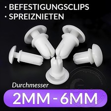 Befestigungsclips Spreiznieten
