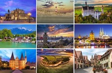 Postkarten Deutschland: Set