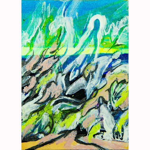 Original painting aceo - painting,