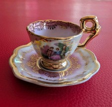1906 Sammeltasse Mokka Gold