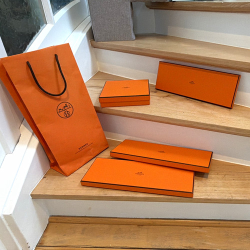 Hermès geschenkbox set 4 - geschenkbox, (4