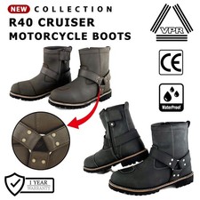 VPR Leder Motorradstiefel