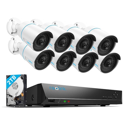 Reolink 8ch 2tb nvr 5mp - nvr, poe