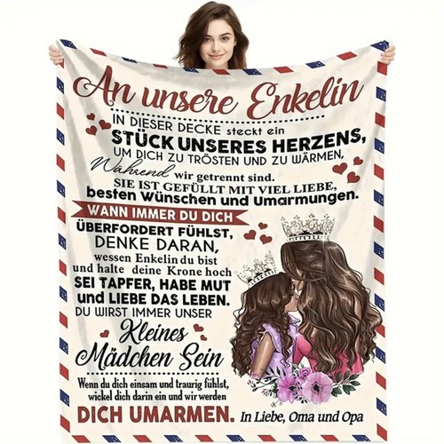 Kuscheldecke personalisierte - kuscheldecke,