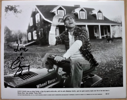 Chevy chase handsignierte - chevy,