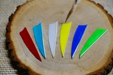 12 x Naturfedern Pfeilfedern 3