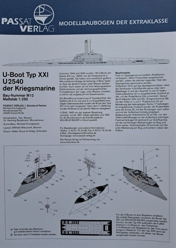 Boot klasse 2540 typ xxi - u-boot,