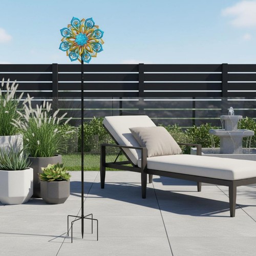 Solar windrad pfauen design - solar-windrad, pfauen-design
