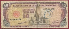 Dominikanische Republik/Dominican Republic 50 Pesos P-135a (1991)