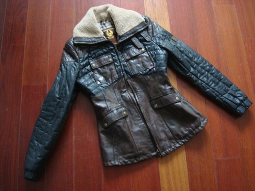 Lederjacke damen von - damen, belstaff