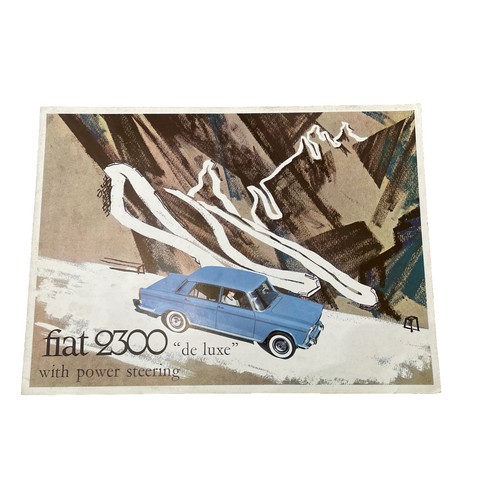 Fiat 2300 deluxe prospekt - fiat,
