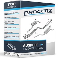 Auspuff für MERCEDES-BENZ 190