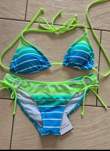 Blau grüner bikini fast neu - fast,