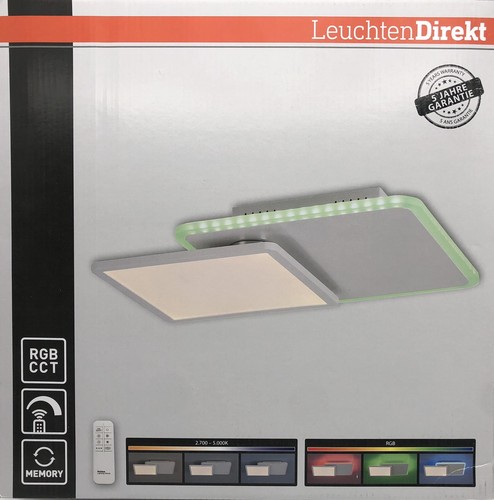 Led deckenleuchte arenda - led, rgbw