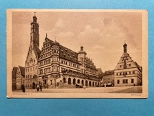 Alte AK von Rotenburg ob der Tauber, Rathaus, Ansbach, nicht gelaufen