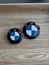 2x Emblem 74mm 82mm E46 E92 E93 E90 E84 E60 E64 E63 F10 F20 X3 X5 X6