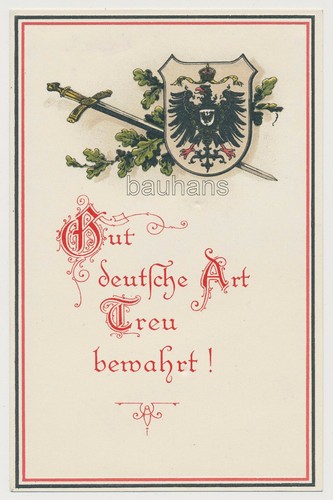 Patriotische gut deutsche - ak,