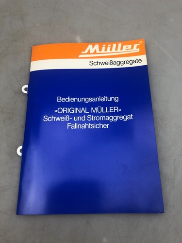Müller schweissaggregat gdf - mÜller,