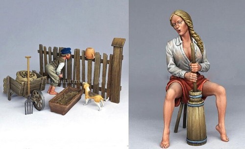 Unpainted unassembled 1 - ,