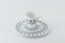 Rosenthal Porzellan Kaffeegedeck Serie Composition Eisblume Tapio Wirkkala 70s