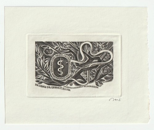 Wojciech jakubowski exlibris - wojciech,
