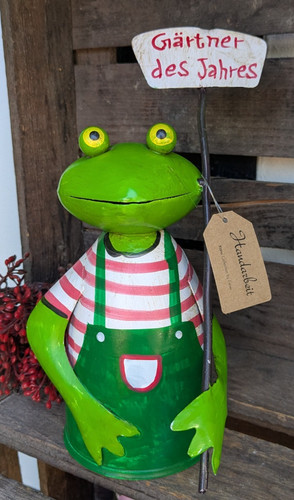 Originelle zaunfigur - ❤️,