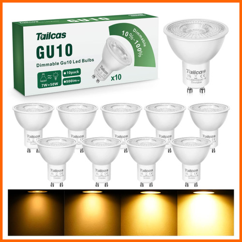 Gu10 led lampen dimmbar - gu10,