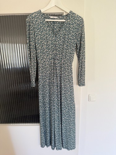 Mango maxikleid grün - mango,