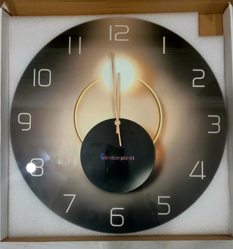 Gehärtetem glas wanduhr - glas, 20