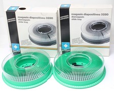 2 x Simda Diamagazin Carousel Magazin Diapsitives 3280, 80 Dias mit OVP Nr.1579