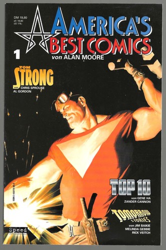 America best comics von - america`s, alan
