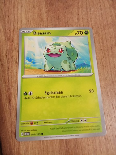 Pokemon karte bisasam deutsch - bisasam,