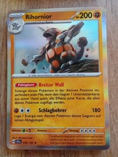 Pokemon Holo Karte Rihornior