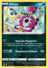 Pokemon Karte - Hoopa 122/196 - Verlorener Ursprung - Rare - Deutsch
