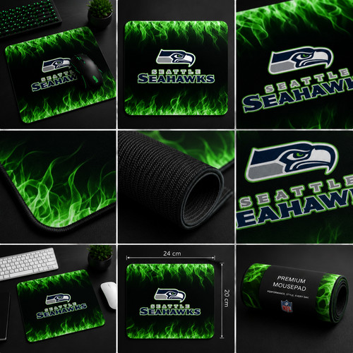 Seattle seahawks mousepad - seattle,