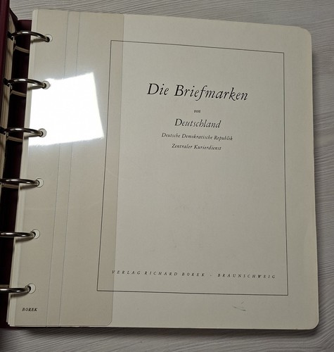 Borek vordruckalbum ddr - borek,