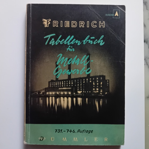 Friedrich tabellenbuch - friedrich,