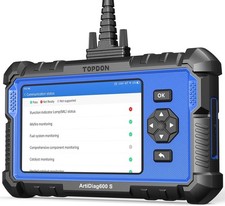 TOPDON AD600S OBD2 Diagnosegerät für Autos, 4 Systemdiagnose für ABS, SRS, Motor