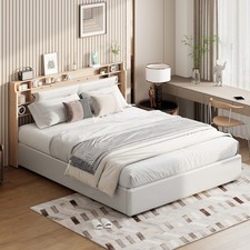 Polsterbett 160x200 mit LED