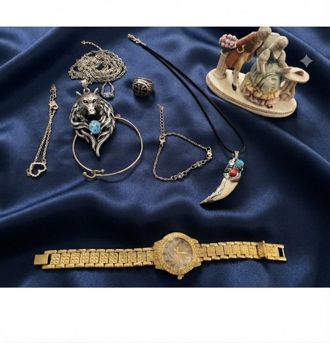 Schmuck konvolut mit uhr - schmuck-konvolut,
