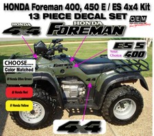 Honda Foreman 400 450 S ES 4x4