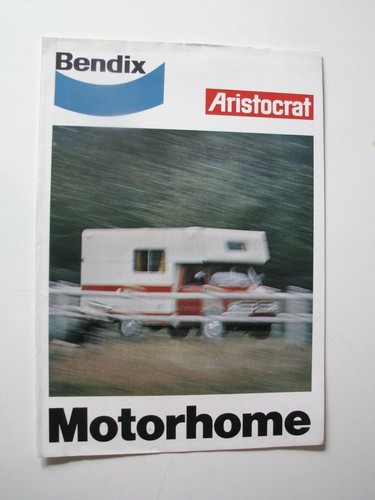 Vintage bendix motorhome - vintage,