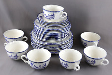 30 Teile Konvolut/Tafelgeschirr von Lancaster Sarreguemines France/Zwiebelmuster