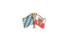 Bayern - Südtirol Flaggen Pin