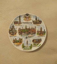 Wandteller Sammelteller Porzellan Hamburg