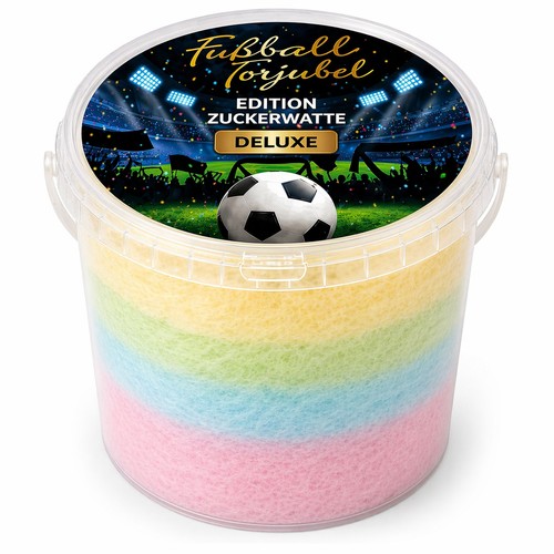 Fussball torjubel zuckerwatte - fussball,